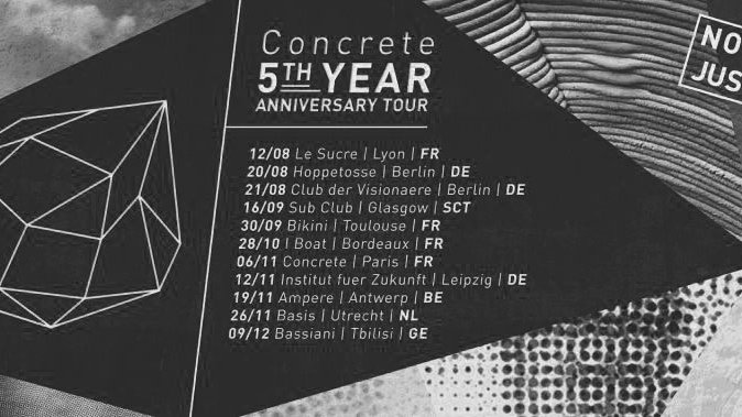 Concrete on tour