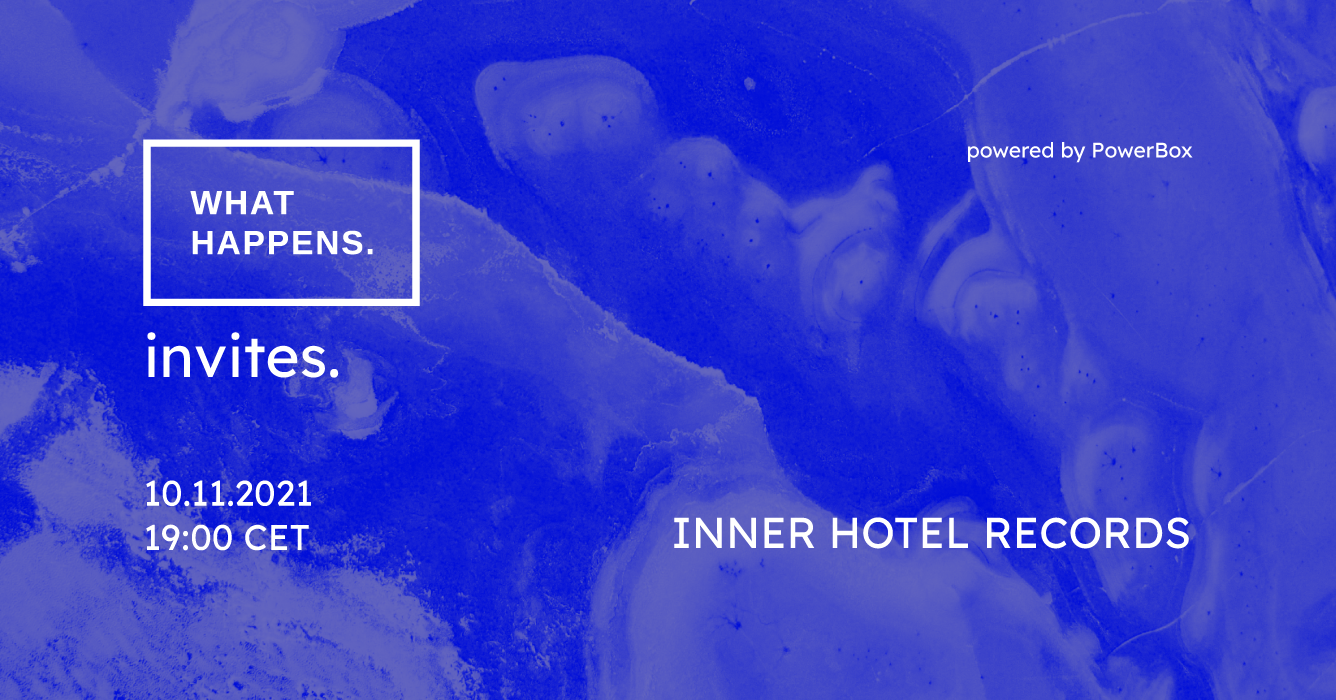 Artwork van What Happens invites Inner Hotel Records
