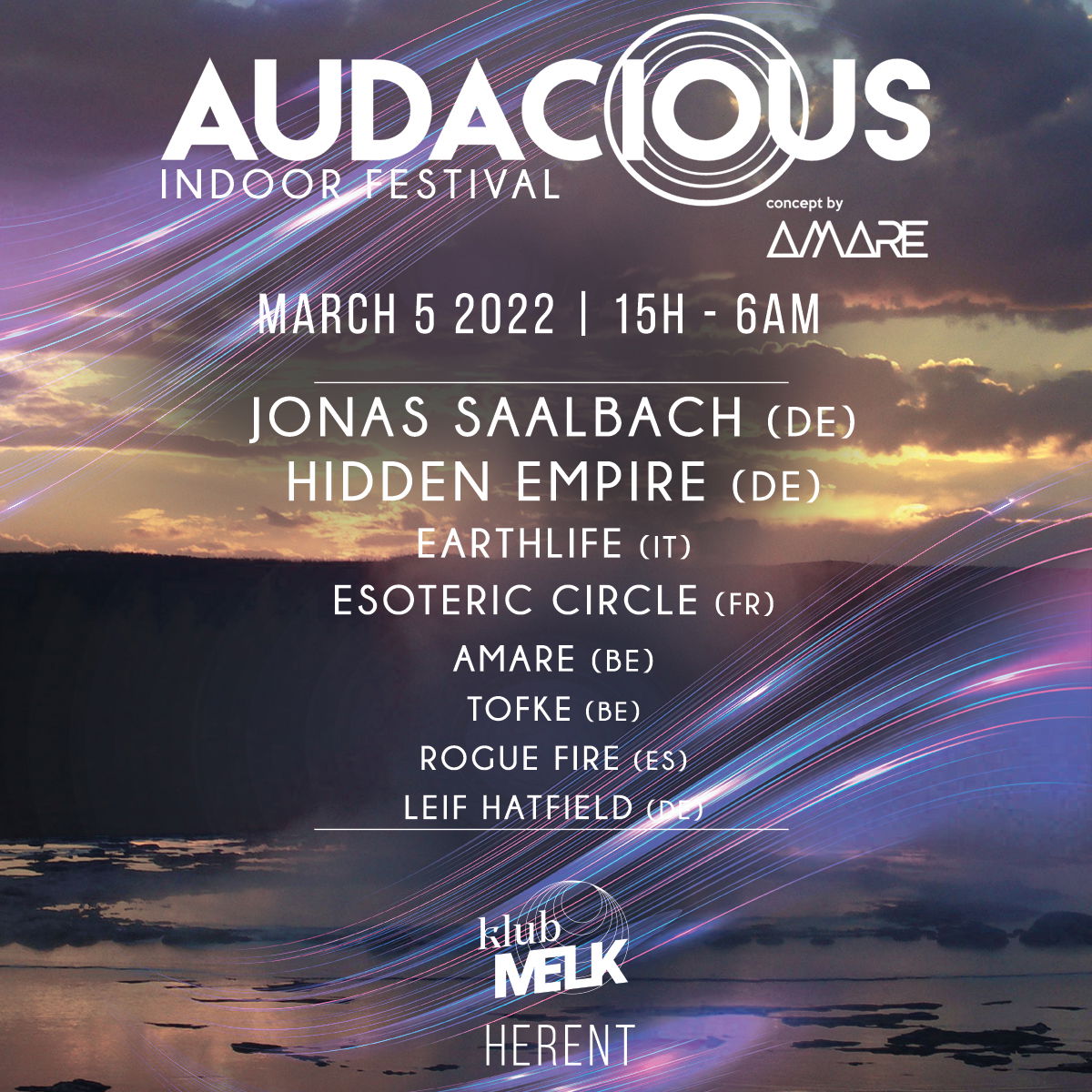 Artwork van Audacious Indoor Fest 2