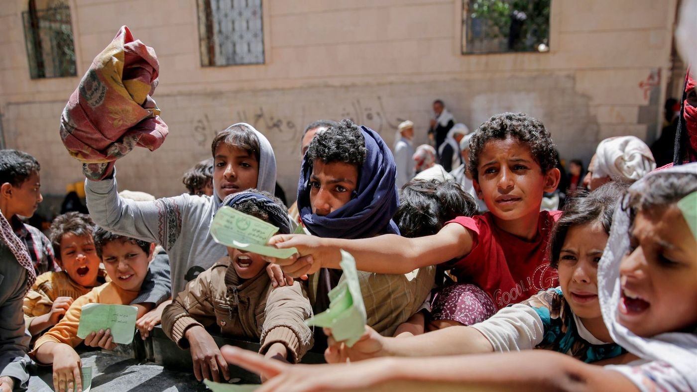 Kinderen in Yemen