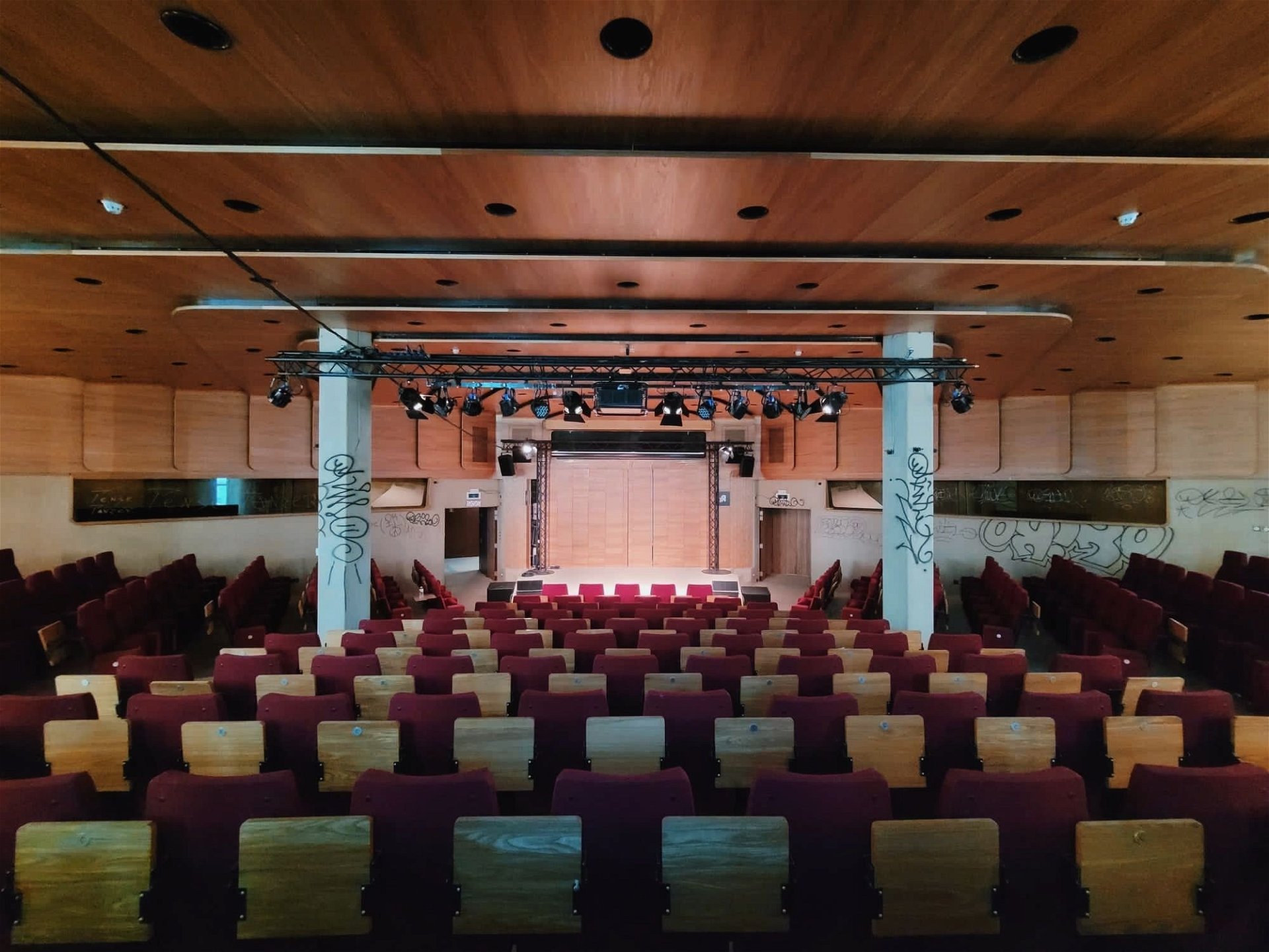 Het auditorium van Reset Brussels