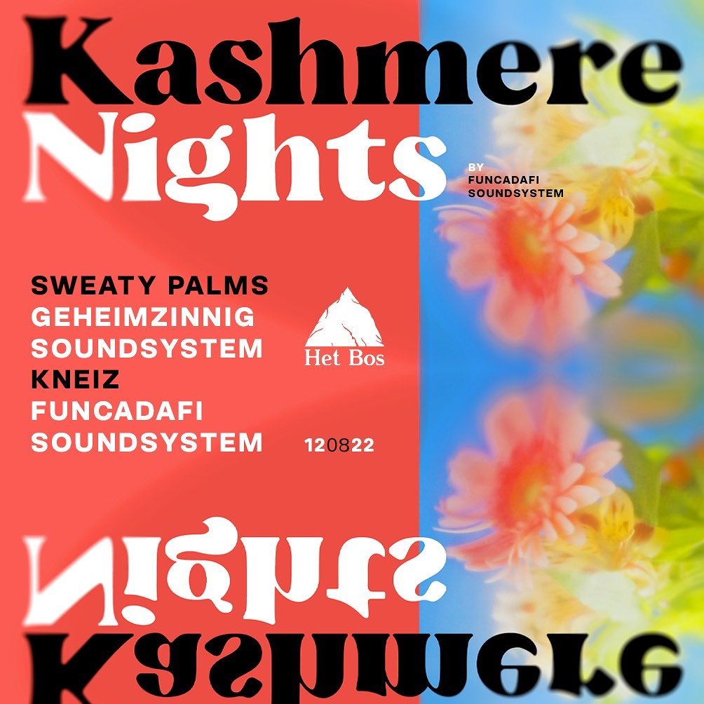 Promo voor Kashmere Nights w/ Sweaty Palms dj's