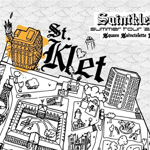 Promo visual voor de Saintklet locatie van de Saintklet Summer Tour &#039;22