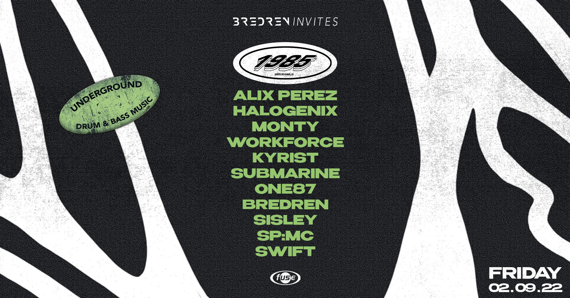 Promo voor Bredren Invites 1985 Music