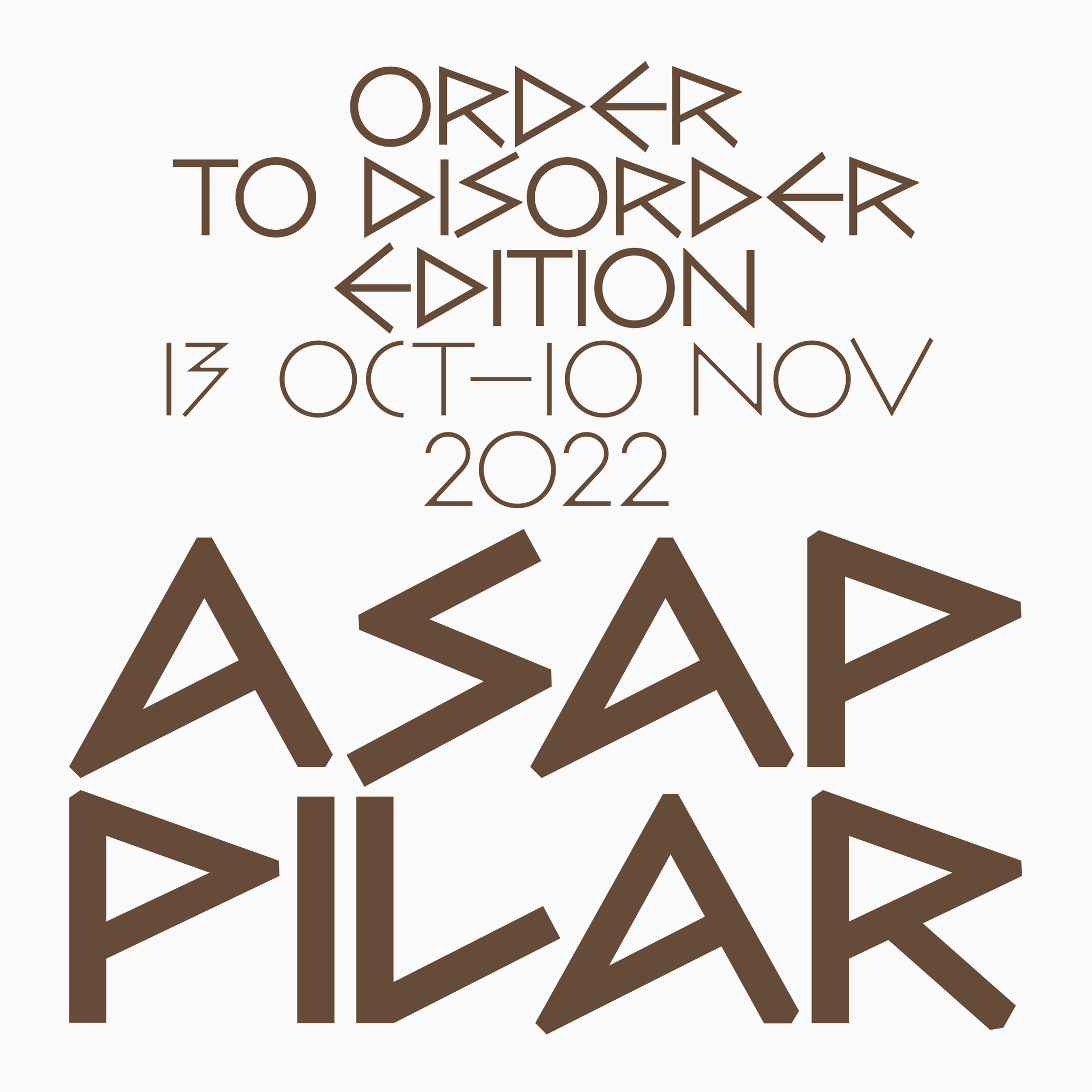 Artwork voor Pilar ASAP