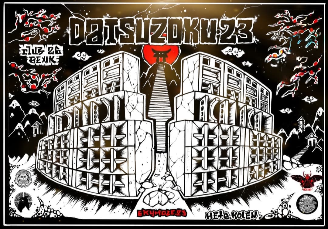 Artwork van Datsuzoku 23 | Turbosound edition, in opdracht van Intgeniep