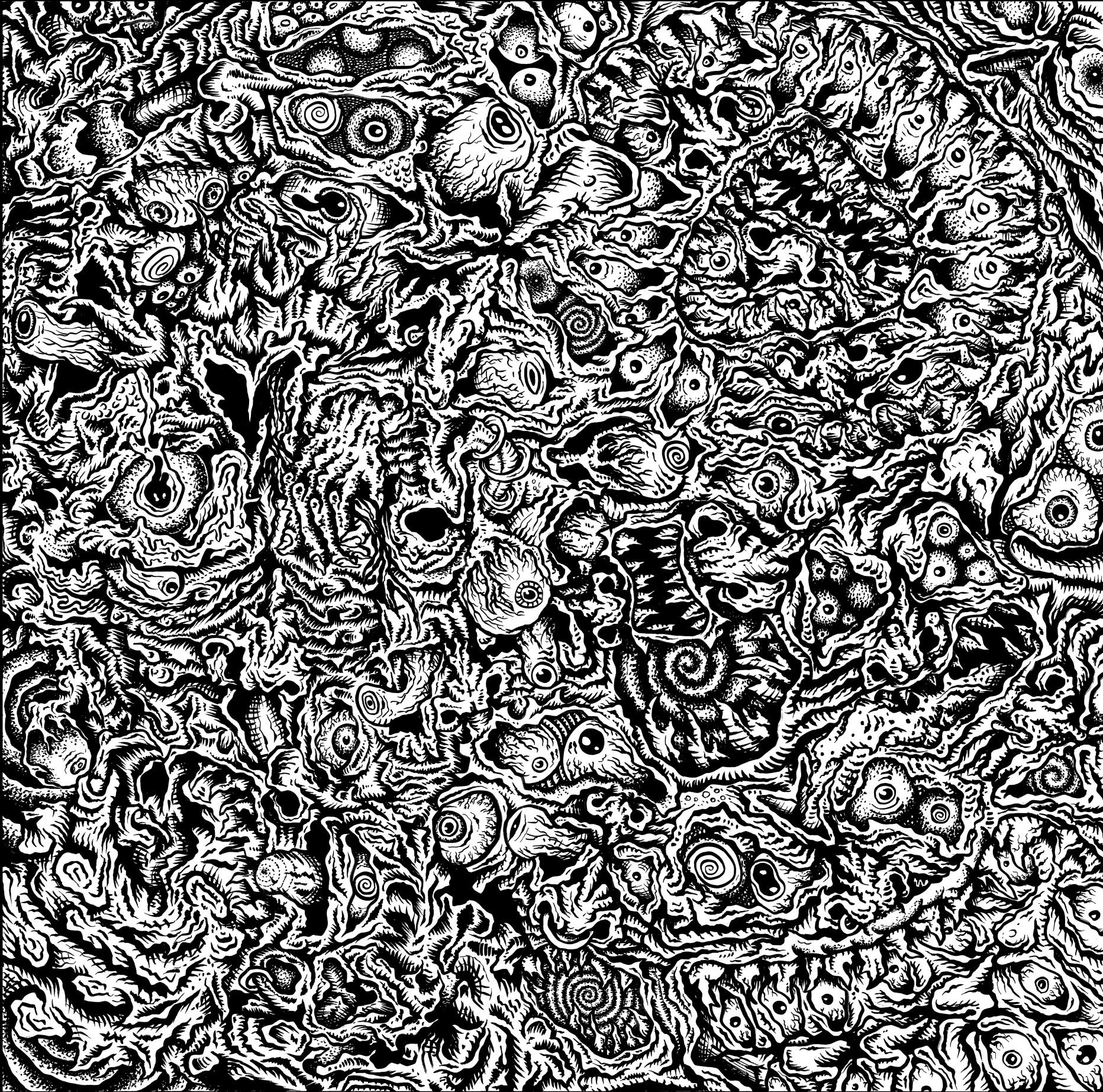 Artwork van Black Teeth, gemaakt door SAMOR