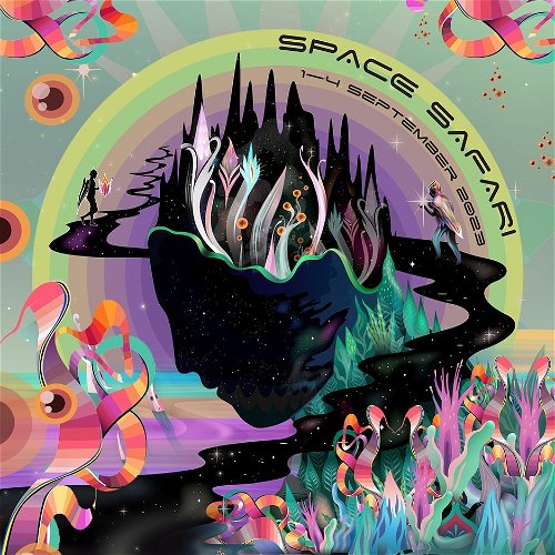 Promo  van Space Safari 2023, in opdracht van Space Safari