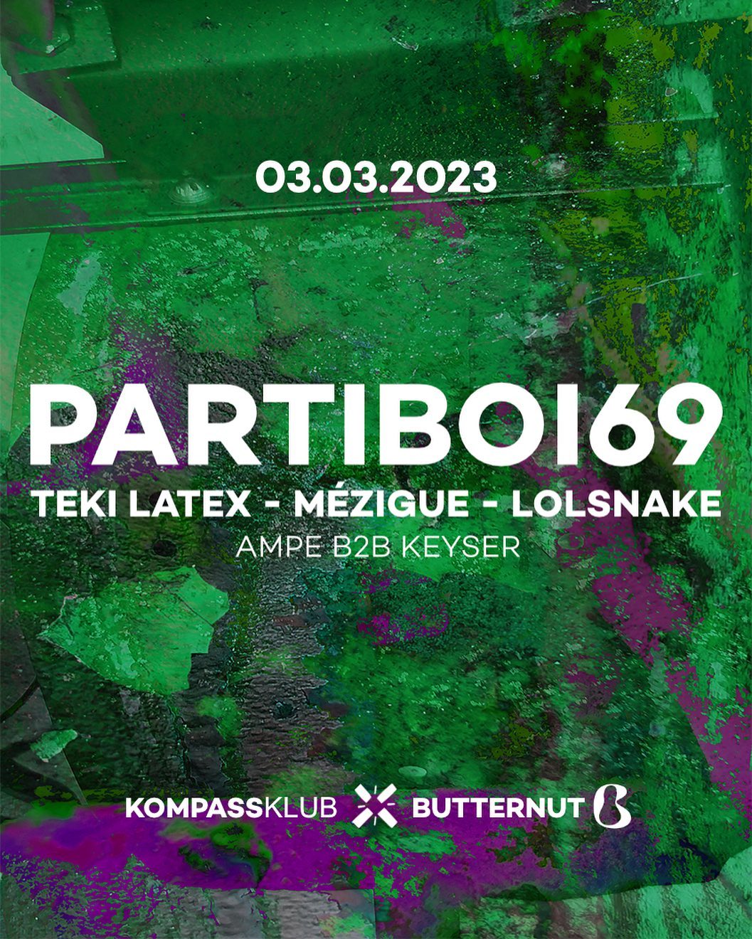 Promo van Partiboi69 at Kompass hosted by Butternut, in opdracht van Kompass