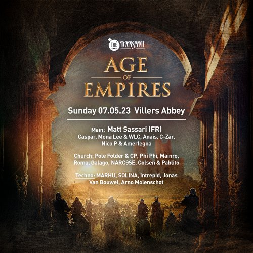 Promo  van Thé Dansant - Age of Empires, in opdracht van Thé Dansant