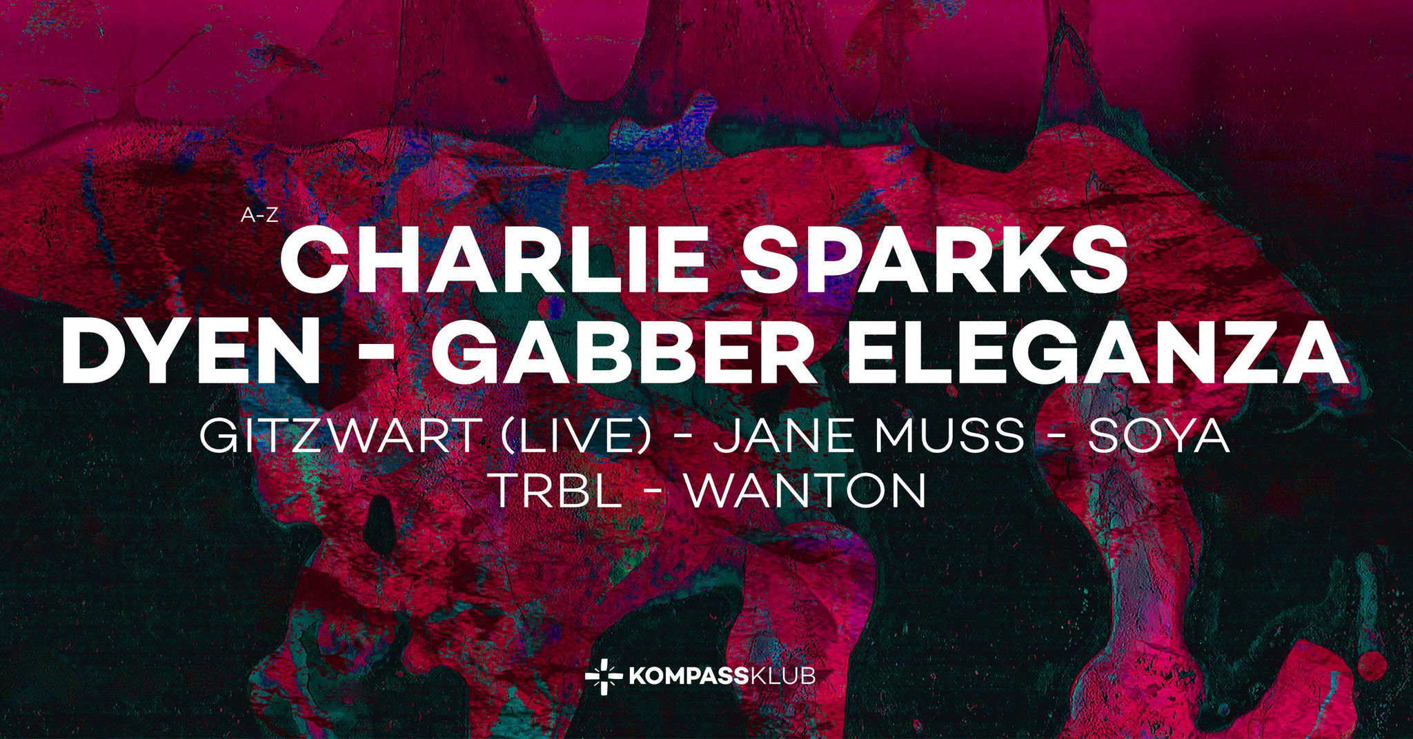 OG-afbeelding van Charlie Sparks, Dyen en Gabber Eleganza, in opdracht van Kompass
