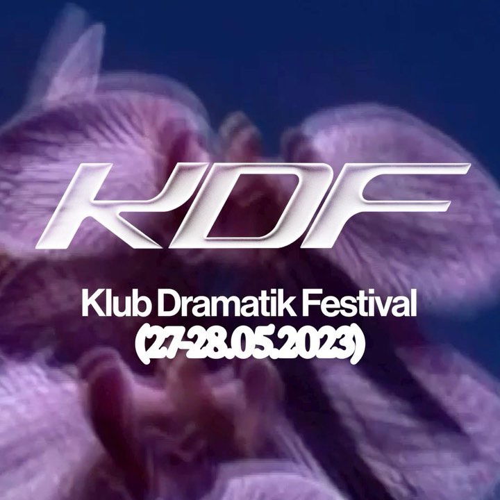 Logo van Klub Dramatik Festival 2023, in opdracht van Klub Dramatik