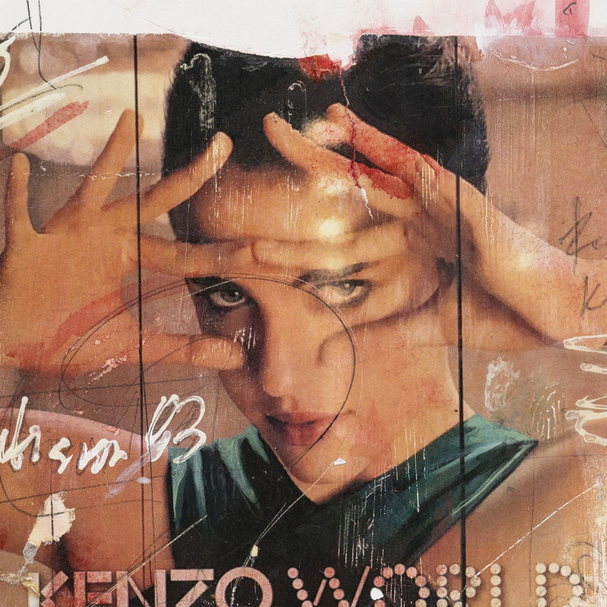 Artwork van Violence of the Moodboard, in opdracht van Courtesy