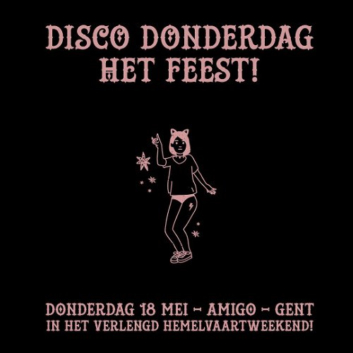Promo  van Disco Donderdag: Het Feest! Met Jeroen Delodder en Kenny Montana, in opdracht van Jeroen Delodder