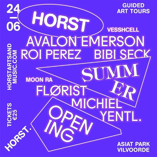 Promo  van Horst Summer Opening, in opdracht van Horst