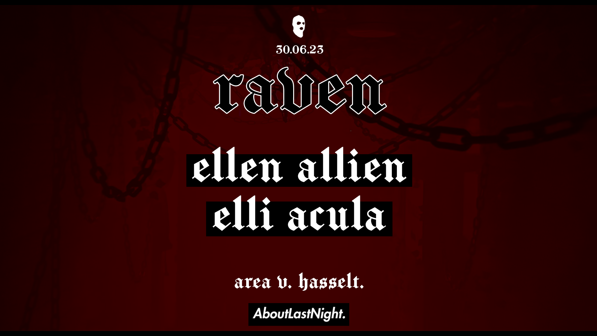 30/06 ????? Area V Hasselt - Ellen Allien / Elli Acula