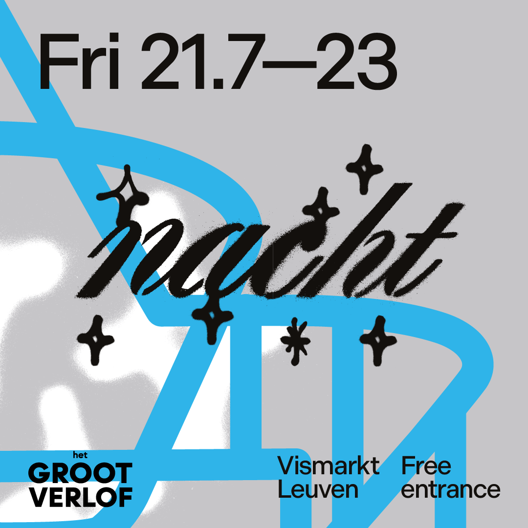 Promo van CLUB VISMARKT met nacht, in opdracht van Het Depot