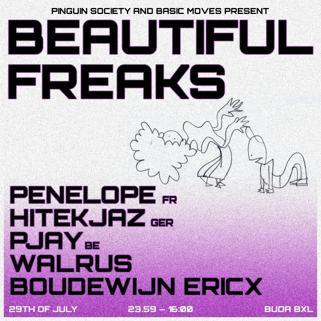 Promo van BEAUTIFUL FREAKS, in opdracht van Pinguin Society