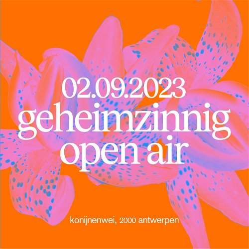 Promo  van Geheimzinnig Open Air 2022, in opdracht van Geheimzinnig