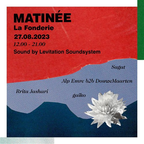 Promo  van Matinée x Levitation Soundsystem | La Fonderie, in opdracht van Matinée