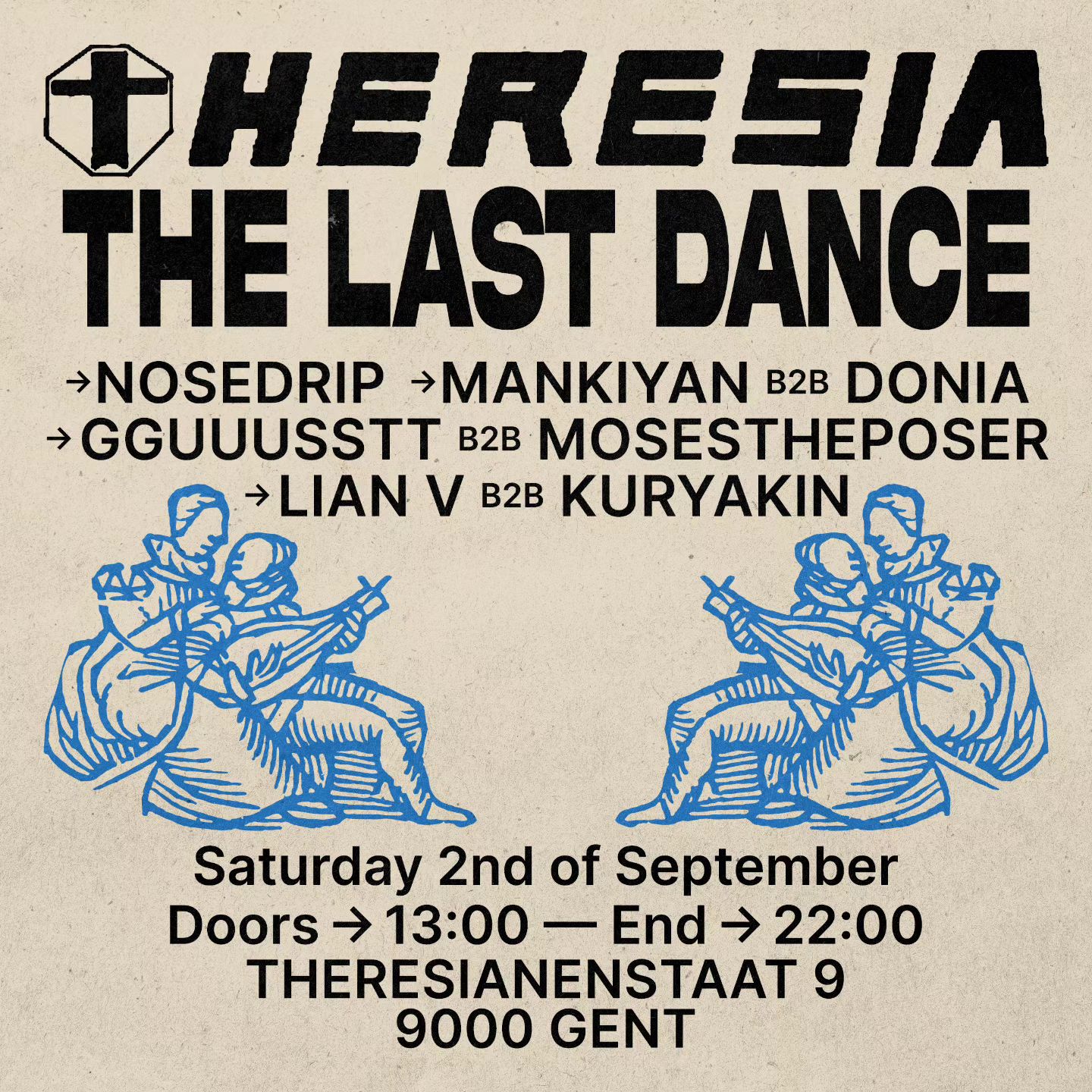 Promo van The very last dance, in opdracht van Theresia