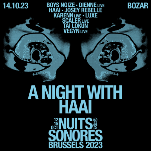 Promo  van Nuits Sonores, gemaakt door HAAi