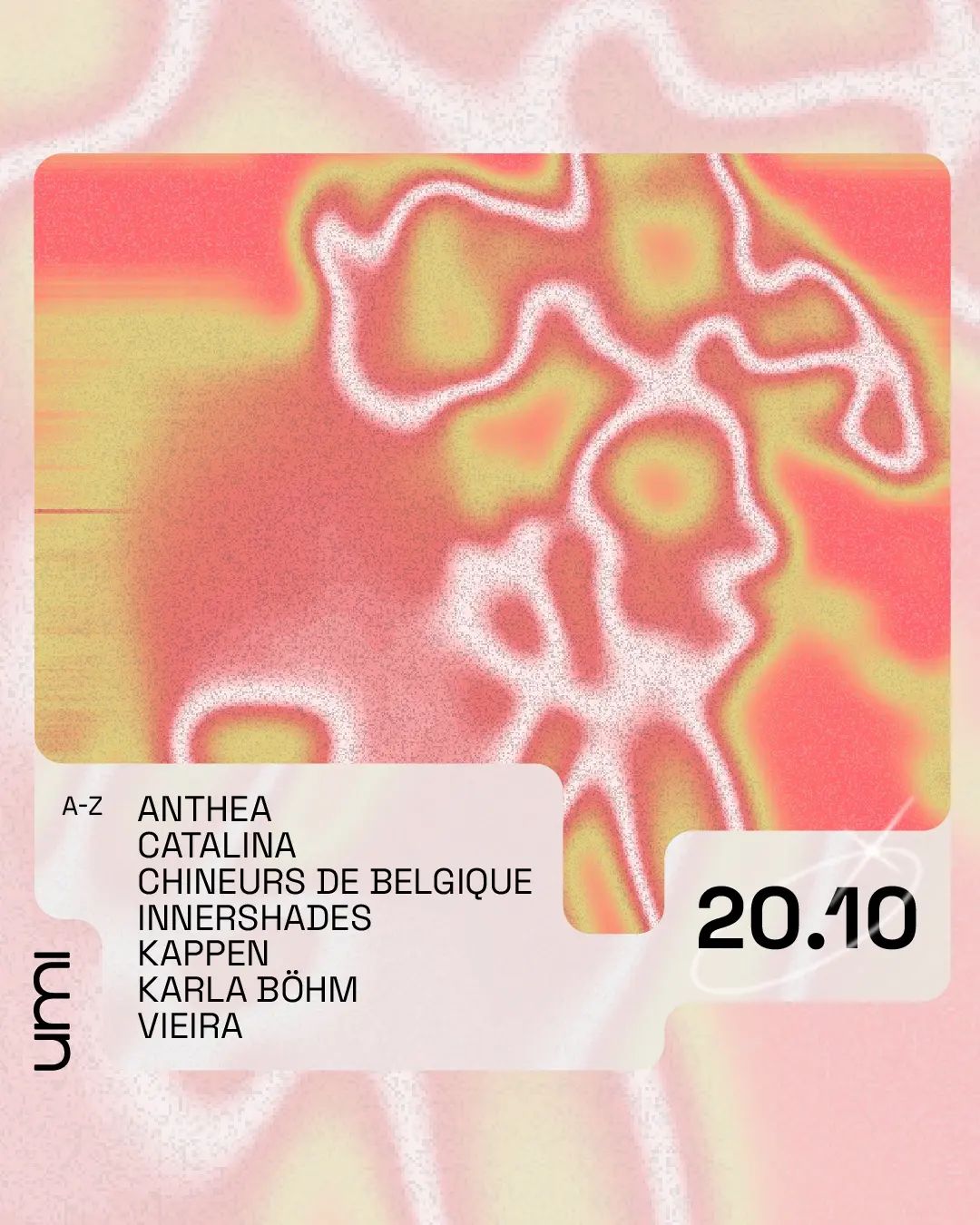 Artwork van UMI OPENING WEEKENDER, in opdracht van UMI