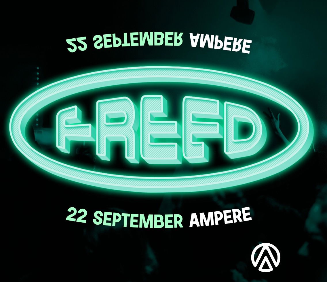 Logo van Freed w/ Mella Dee (UK), in opdracht van Ampere
