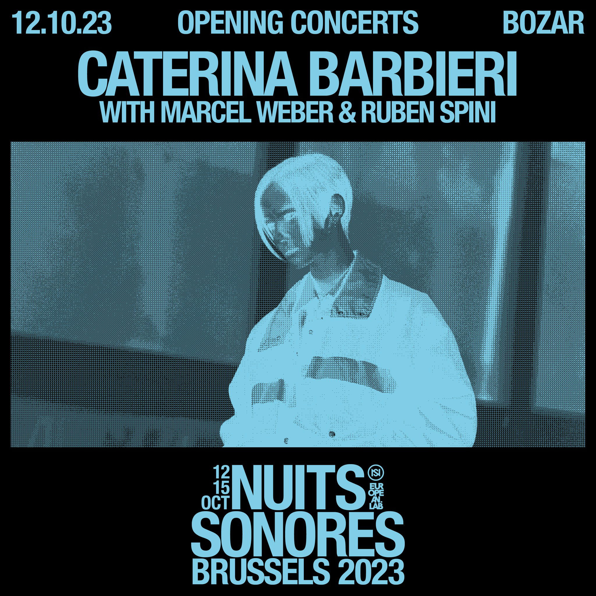 Promo van Opening concerts: Caterina Barbieri - David August presents VĪS, in opdracht van Nuits Sonores