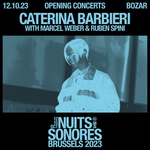 Promo  van Opening concerts: Caterina Barbieri - David August presents VĪS, in opdracht van Nuits Sonores