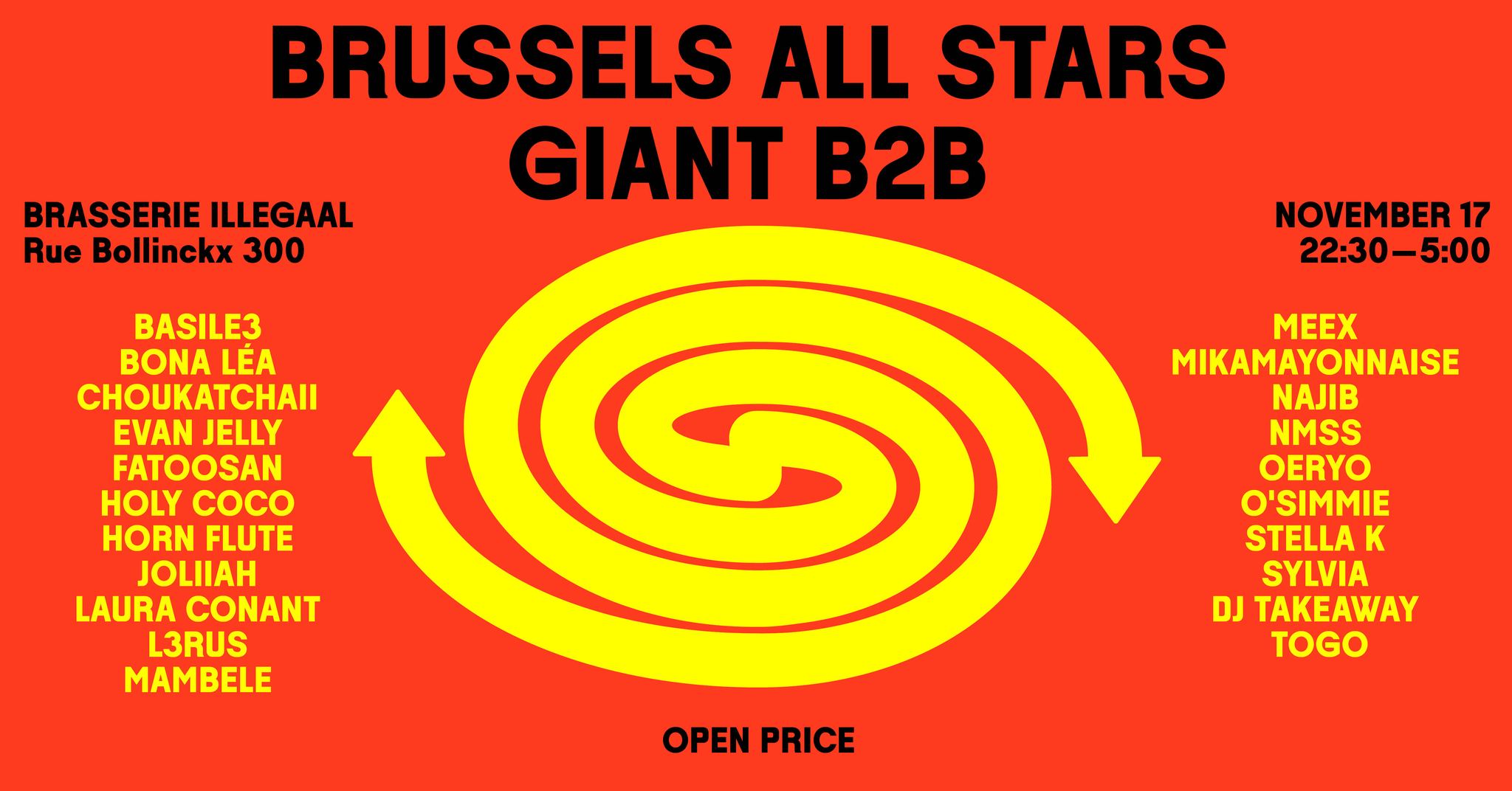 Promo van BRUSSELS ALL STARS GIANT B2B, in opdracht van Mikamayonnaise