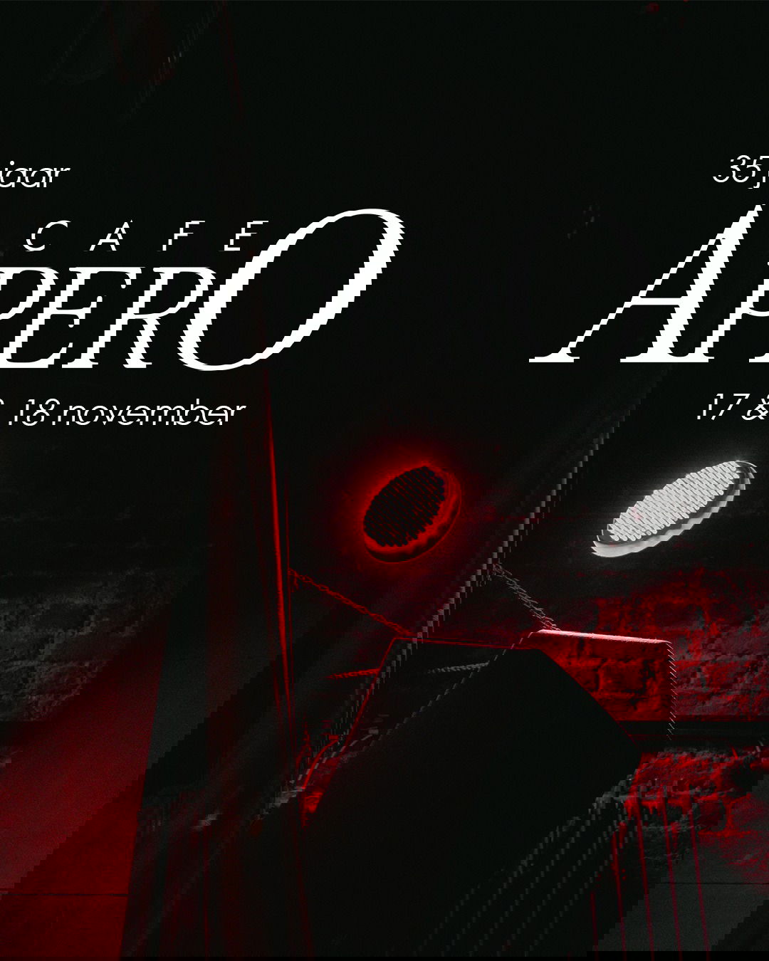 Promo van 35 jaar Café AperO, in opdracht van Café AperO