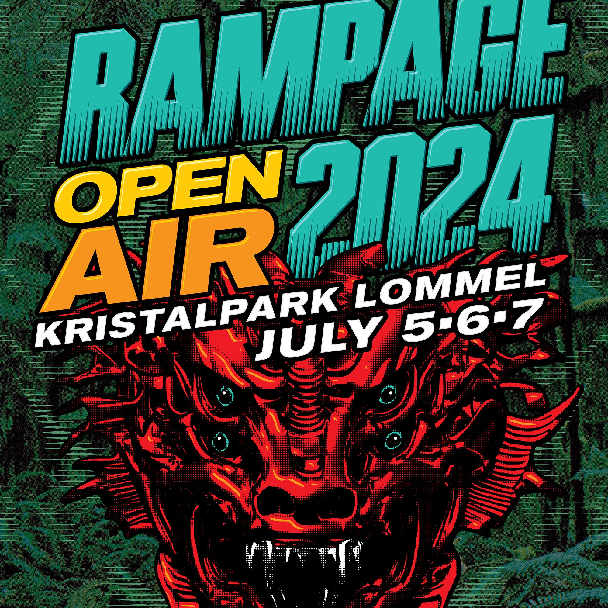 Promo van Rampage Open Air 2024, in opdracht van Rampage