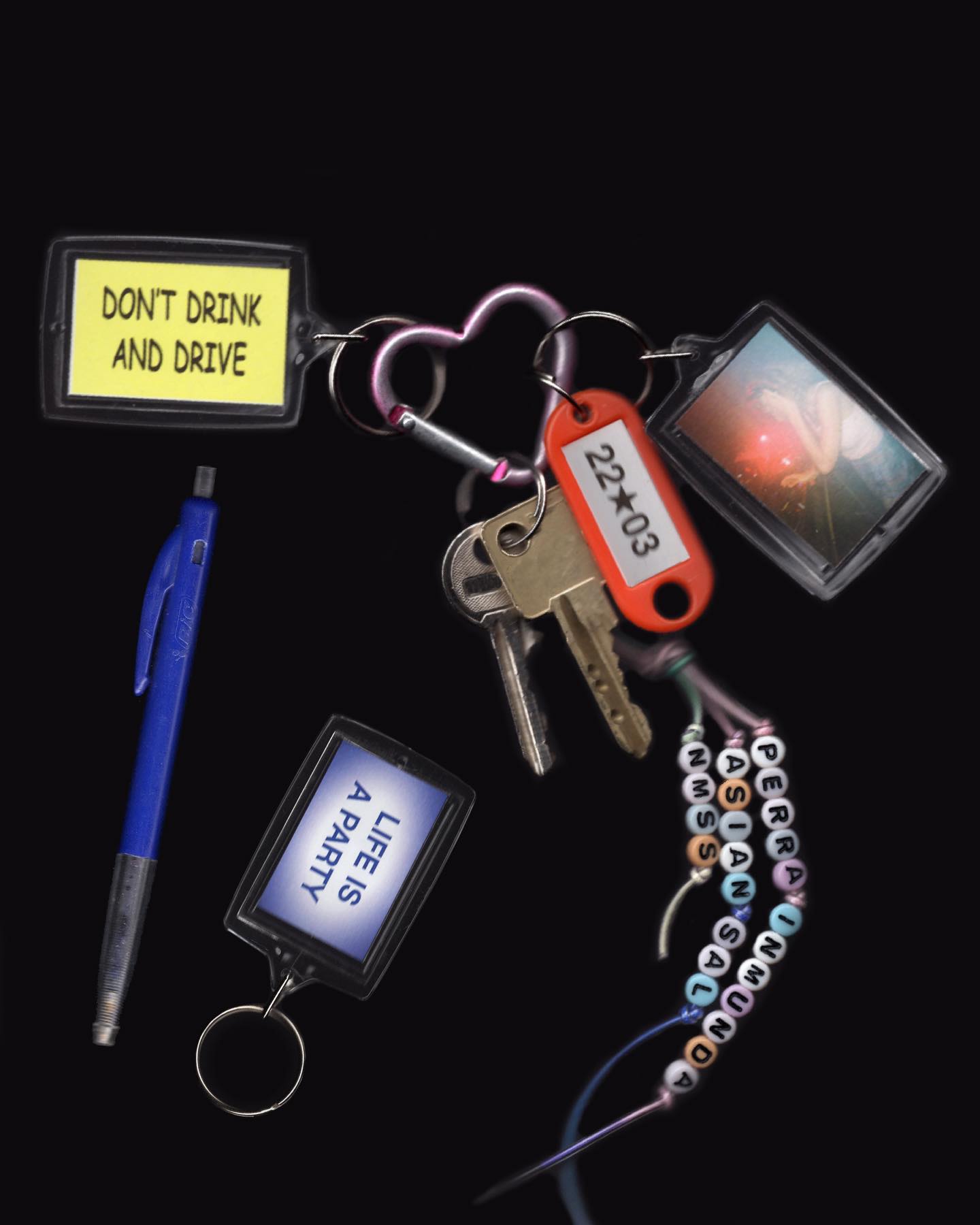 Promo van nacht met Perra Inmunda, NMSS, Asian Sal, in opdracht van nacht