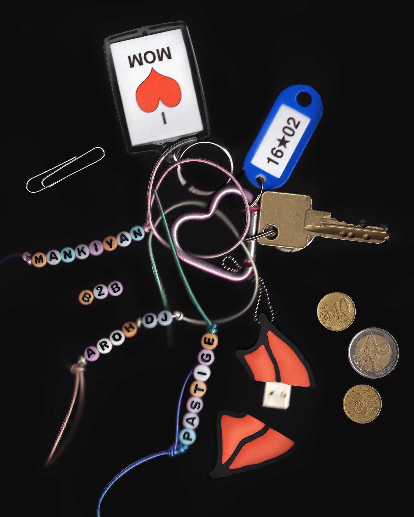 Promo van nacht met Mankiyan &amp; Aroh DJ, Pastige, in opdracht van nacht