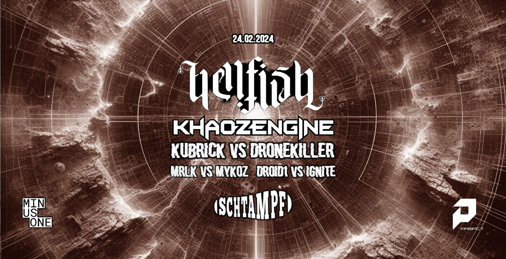 Promo van Schtampf w/ Hellfish, Khaoz Engine and many more, in opdracht van Schtampf