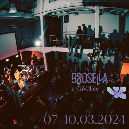 Promo  van Brosella Spring Festival 2024, in opdracht van Brosella
