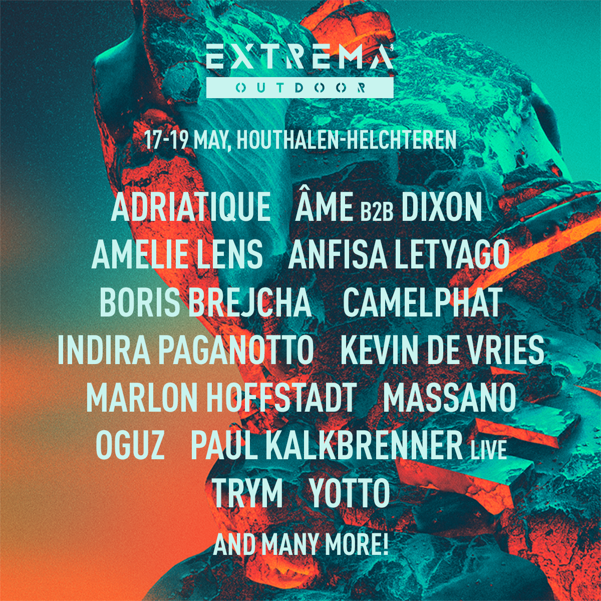 De lineup van Extrema Outdoor 2024