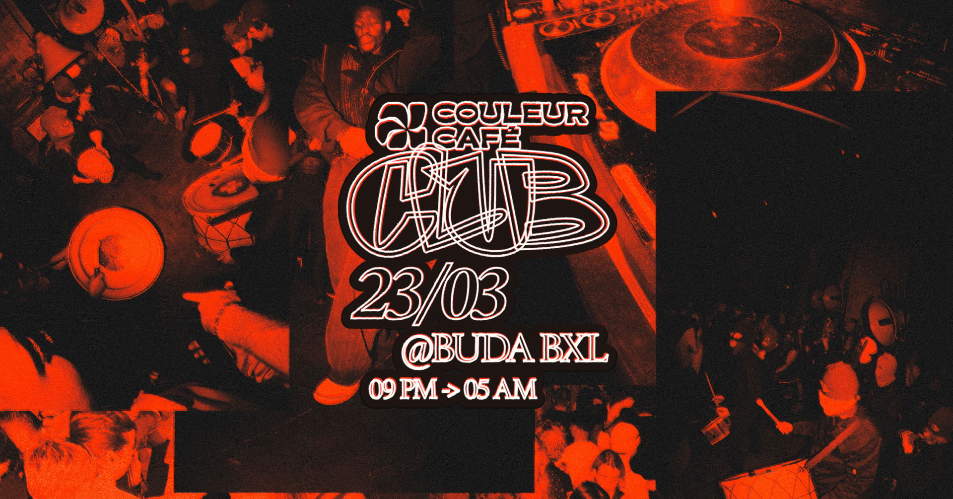 Promo van Couleur Café Club #3, in opdracht van Couleur Café