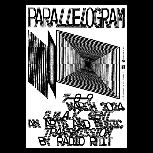 Promo  van Parallelogram: an arts and music transmission by Radio Ruit, in opdracht van Radio Ruit