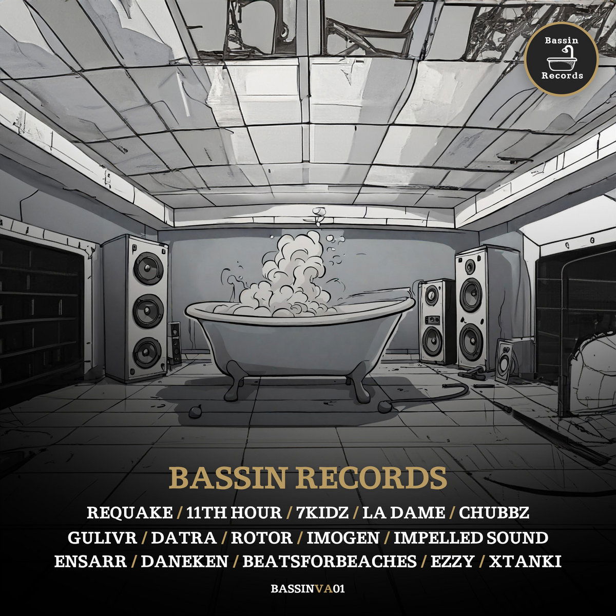 Artwork van Bassin Records