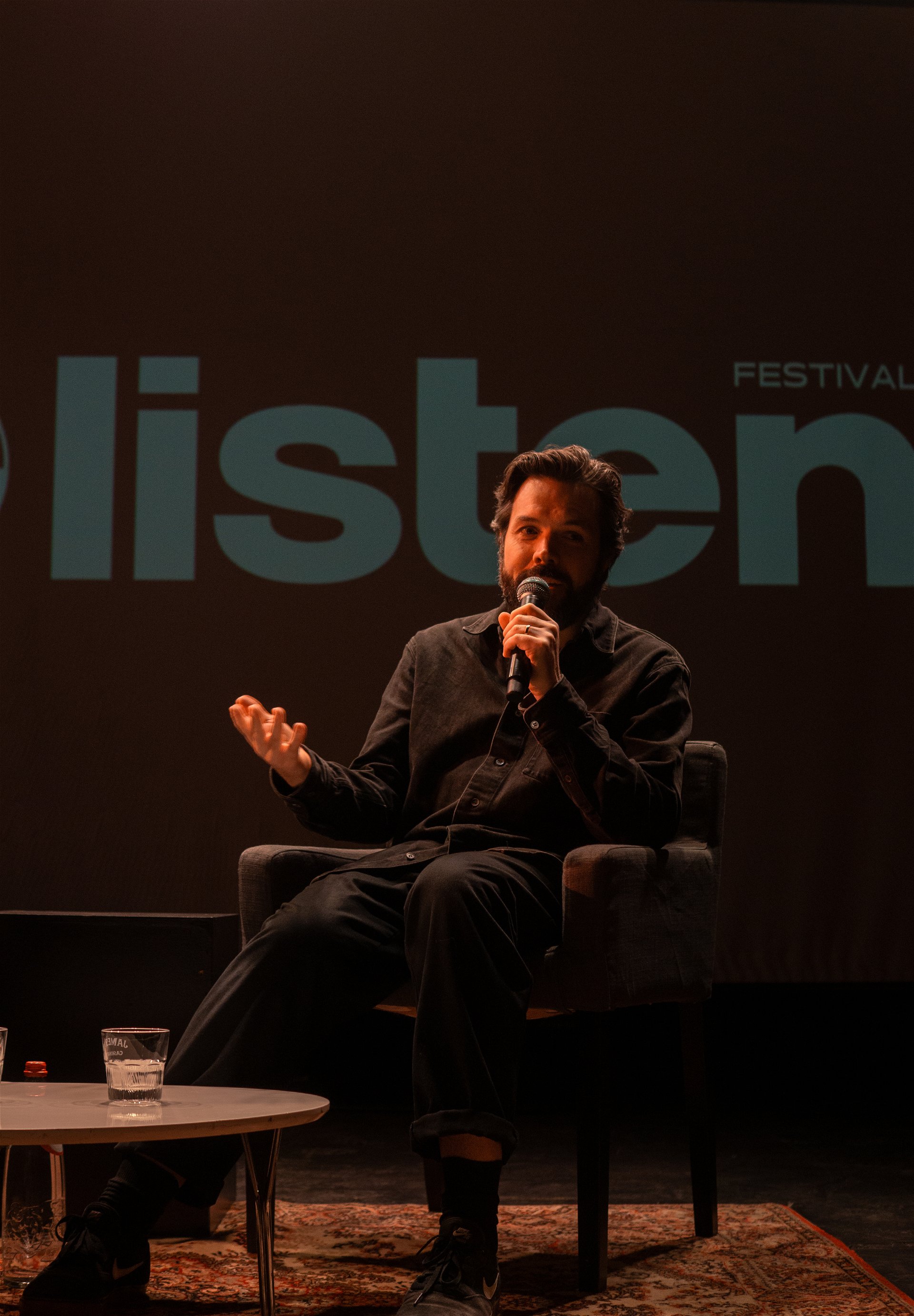 Foto  van Listen Festival 2024 en Shawn Reynaldo, gemaakt door Catherine Lefèvre