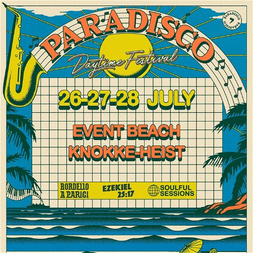 Promo  van PARADISCO 2024, in opdracht van Paradisco