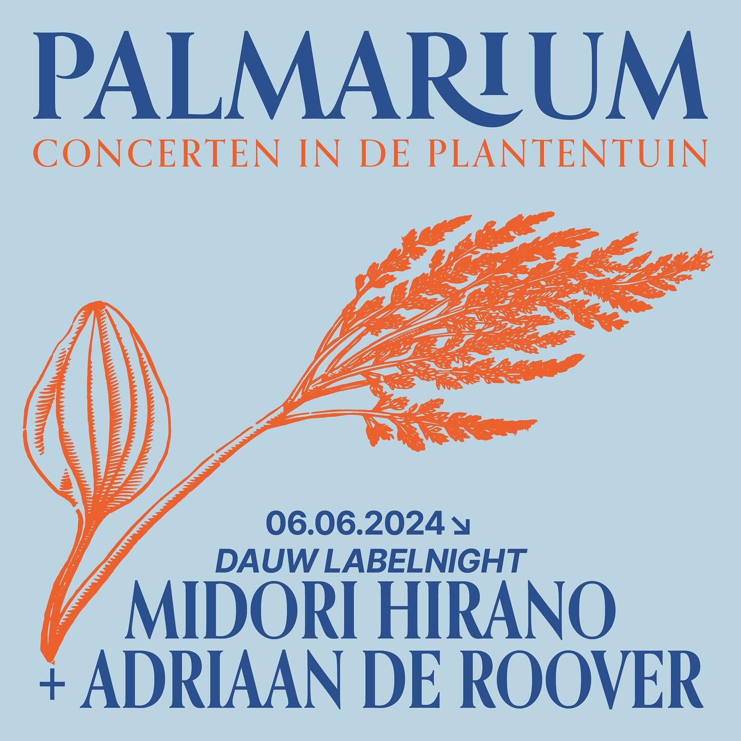 Promo van Dauw Labelnight: MIDORI HIRANO + ADRIAAN DE ROOVER, in opdracht van Dauw