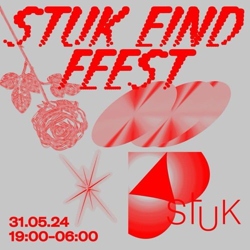 Promo  van STUK EINDFEEST 2024, in opdracht van STUK