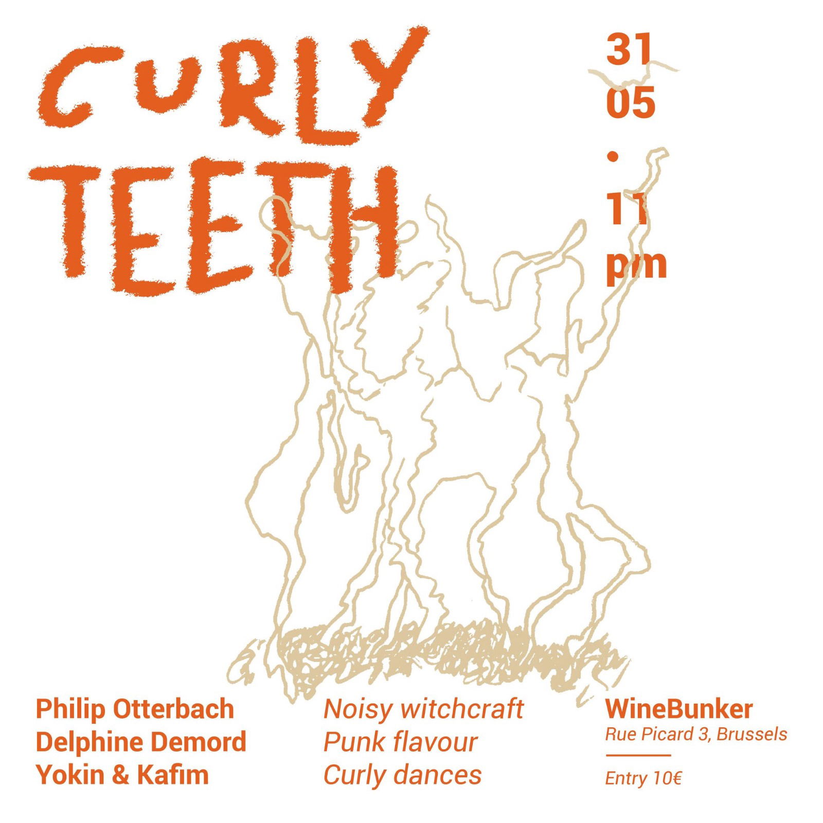 Artwork van Curly Teeth BXL