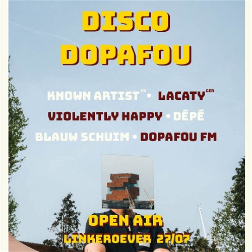 Promo  van DISCO DOPAFOU OPEN AIR - LINKEROEVER, in opdracht van Disco Dopafou