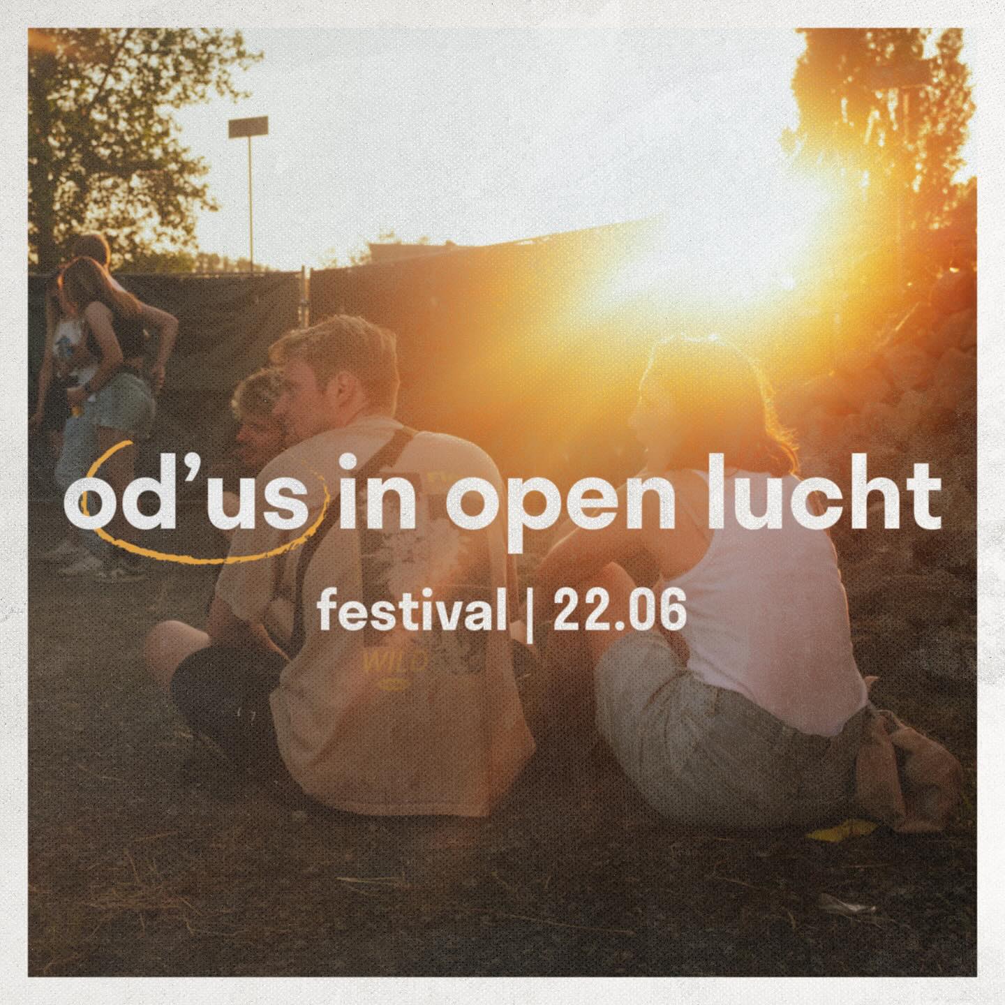 Promo van od'us in open lucht 2024, in opdracht van od'us collective
