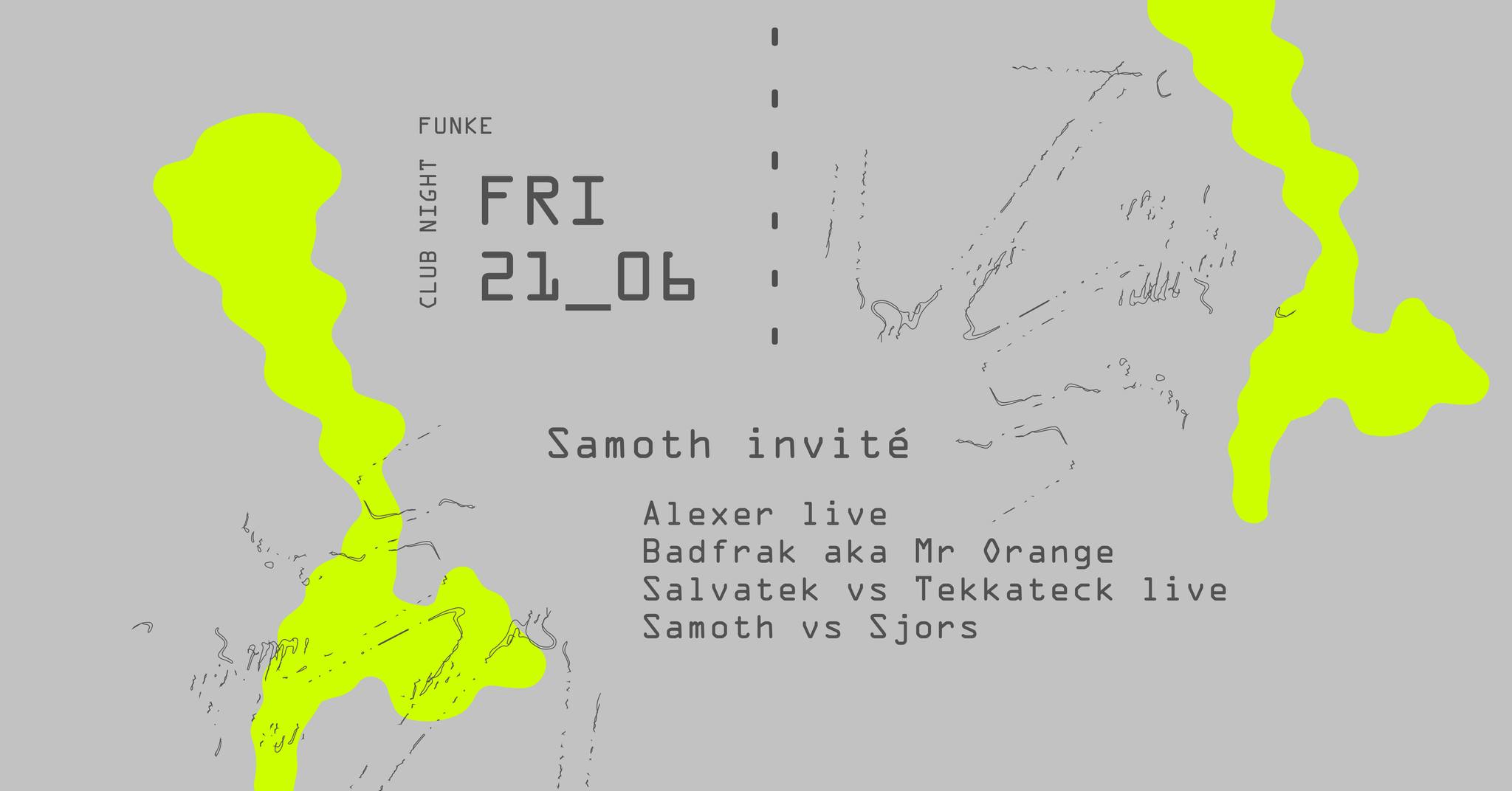 Promo van Funke w/ Samoth invité , in opdracht van Funke