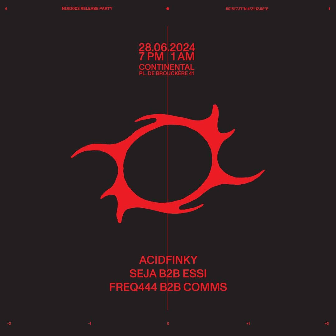 Promo van no•id NOID003 Release Party, in opdracht van Continental